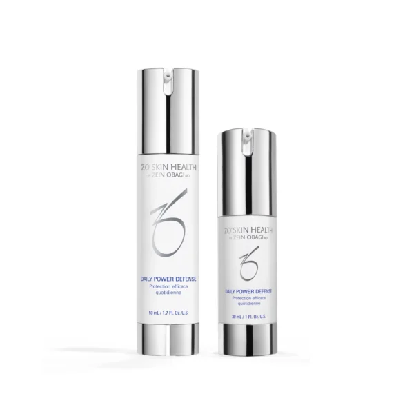 ZO Daily Power Defense Duo Face Moisturizer for Healthy Skin Full Size & Travel Size