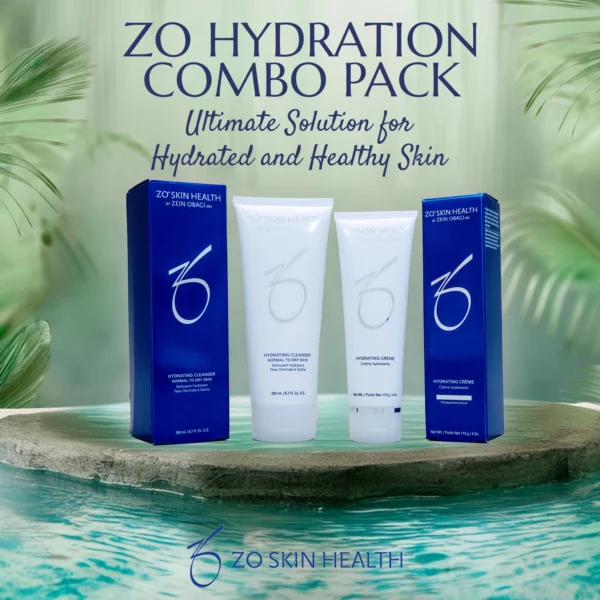 ZO Intense Hydration Cleanse and Moisturize Combo Pack the Ultimate Solution for Hydrated and Healthy Skin