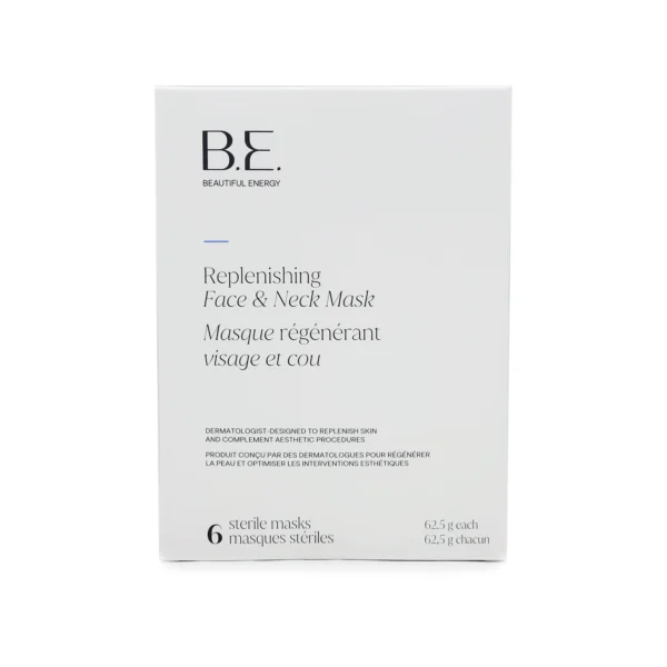 B.E. Beautiful Energy Replenishing Face and Neck Mask 6 Pack