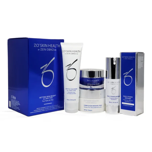 ZO Getting Skin Ready Kit plus Daily Power Defense 30ml Bundle